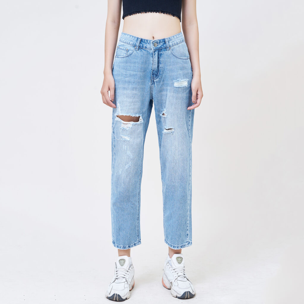 Pode usar jeans de tons diferentes?